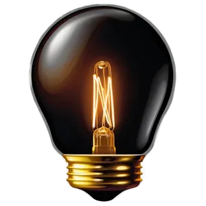 Shining Light Bulb PNG 7