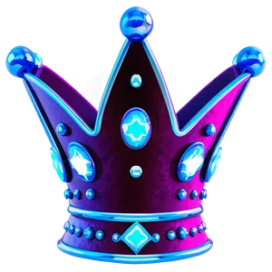 Shining Neon Crown Clipart Png 20 PNG image