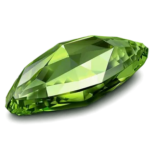 Shining Peridot Gem PNG Mpg