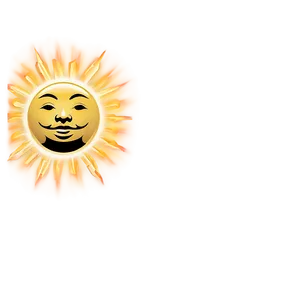 Shining Sun Transparent PNG 93