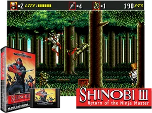 Shinobi I I I Returnofthe Ninja Master Gameplay PNG image