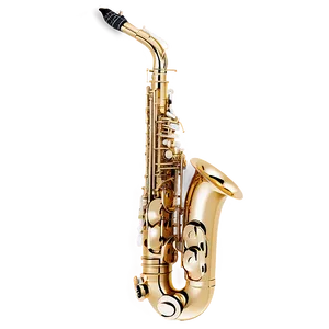 Shiny Alto Saxophone Png 06282024 PNG image