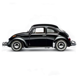 Shiny Black Volkswagen Beetle Png Jbq55 PNG image