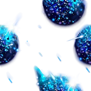 Shiny Blue Sparkle PNG 48