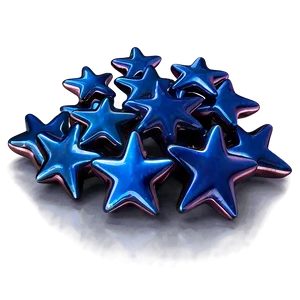 Shiny Blue Stars PNG Lln PNG