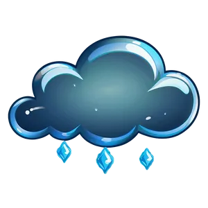 Shiny Cartoon Cloud PNG 52 PNG