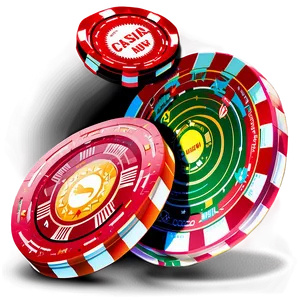 Shiny Casino Chips Png 06122024 PNG image