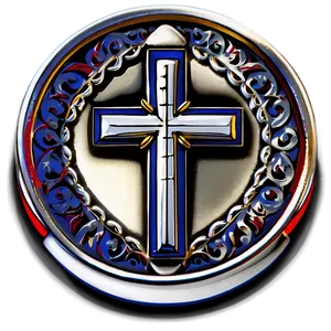 Shiny Catholic Cross Symbolism PNG Lpm
