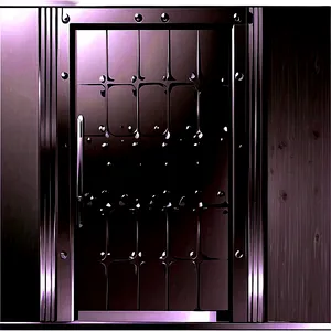 Shiny Closed Door Surface PNG Sma