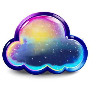 Shiny Cloud Cute PNG Hwf23 PNG