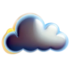 Shiny Cloud Emoji PNG Jgl12 PNG
