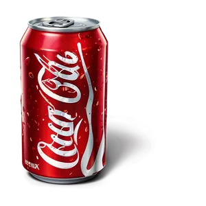 Shiny Coca Cola Can PNG 06122024
