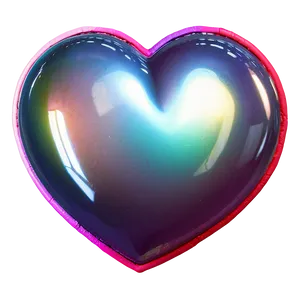 Shiny Cute Heart PNG 29