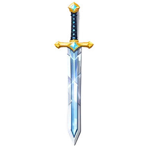 Shiny Diamond Sword Graphic PNG 05252024 PNG
