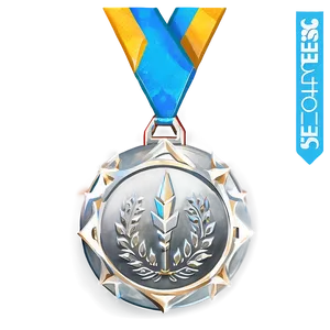 Shiny Esports Medal Png 06292024 PNG image