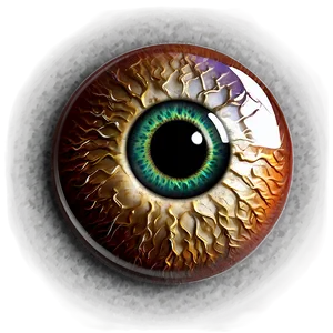 Shiny Eyeball Graphic PNG 05242024