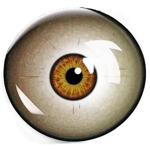 Shiny Eyeball Graphic PNG 05242024