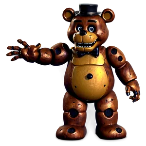 Shiny Freddy Fazbear Png Gue PNG image