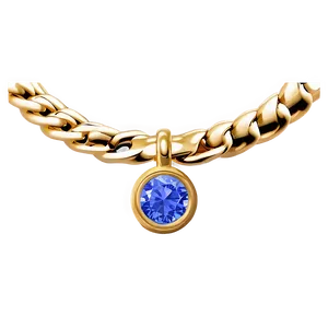 Shiny Gold Chain PNG Jln59