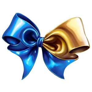 Shiny Golden Bow Png 05042024 PNG image