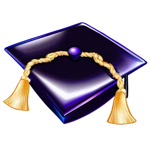 Shiny Graduation Cap Clipart PNG Naw PNG