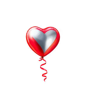 Shiny Heart Balloon PNG 92 PNG