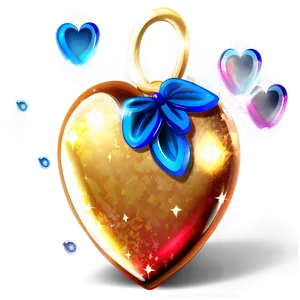 Shiny Heart Clipart Asset PNG 42