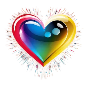 Shiny Heart Vector PNG Uqv87 PNG