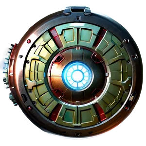 Shiny Iron Man Reactor PNG Djd29 PNG