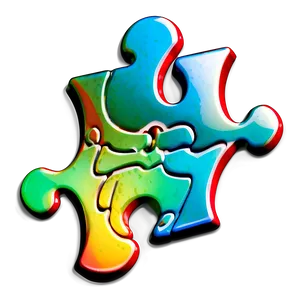 Shiny Jigsaw Piece PNG Mcx6 PNG