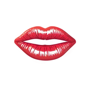 Shiny Kissy Lips PNG Oek