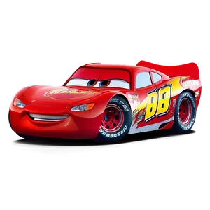 Shiny Lightning Mcqueen Png Uws PNG image