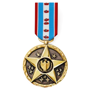 Shiny Medal Of Honor PNG Set