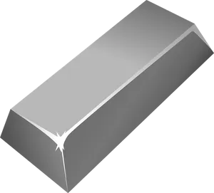 Shiny Metal Bar3 D Render PNG image