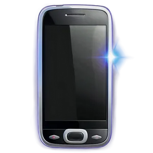 Shiny Mobile Phone Outline PNG Ybx78 PNG