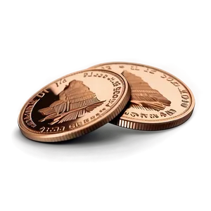 Shiny Pennies Png 06212024 PNG image