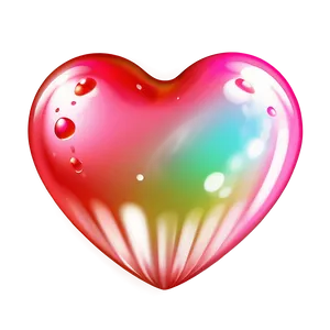 Shiny Pink Heart Emoji Png Kwc PNG image