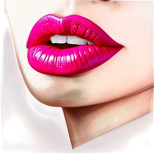 Shiny Pink Lips Png Gos27 PNG image