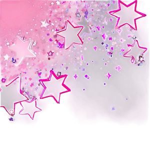 Shiny Pink Stars PNG 69 PNG
