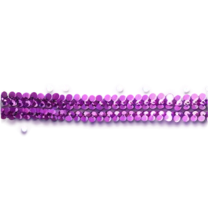 Shiny Purple Sequin Border PNG 71 PNG