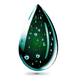 Shiny Raindrop PNG Cxx