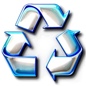 Shiny Recycle Symbol Png Dyq11 PNG image
