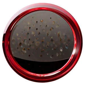 Shiny Red Circle Emblem Png Oig PNG image