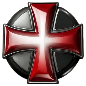 Shiny Red Cross Png 40 PNG image