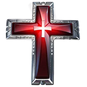 Shiny Red Cross Png Wsj PNG image