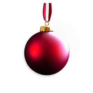 Shiny Red Ornament Png 7 PNG image