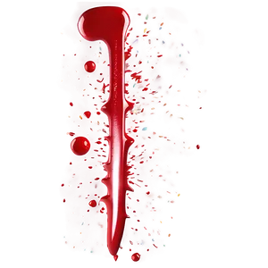 Shiny Red Splatter PNG 06132024 PNG