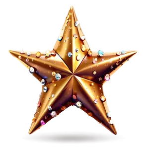 Shiny Sparkle Star Decoration Png Oqk PNG image