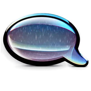 Shiny Talk Bubble PNG 73