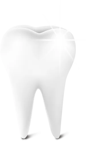 Shiny_ White_ Tooth_ Graphic PNG image